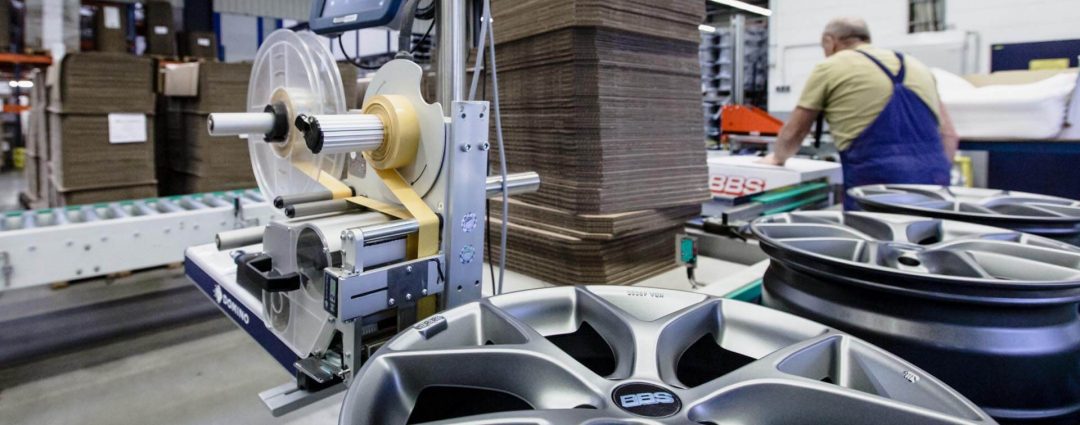 BBS Felge ist bereit für Verpackung und Versand