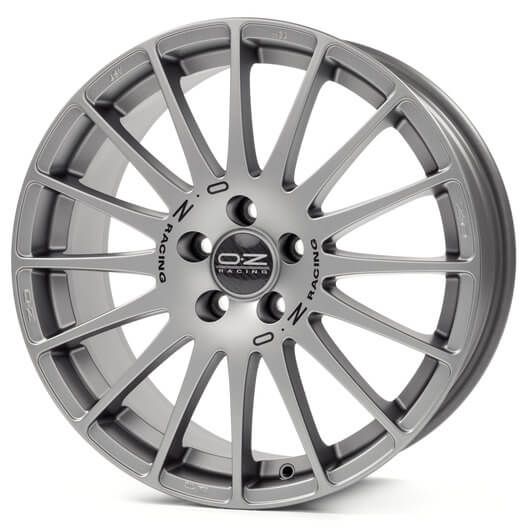 OZ Superturismo GT Grigio Corsa Black Lettering
