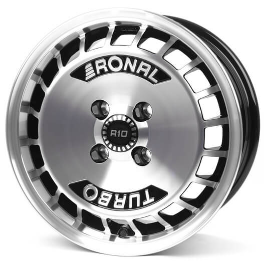 Ronal R10 Turbo schwarz-frontkopiert