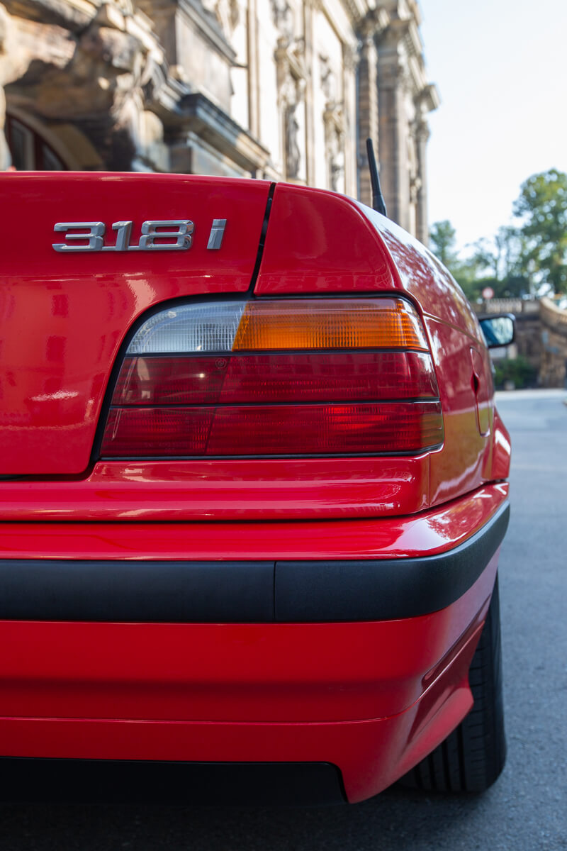 Detailaufnahme 3er BMW 318i