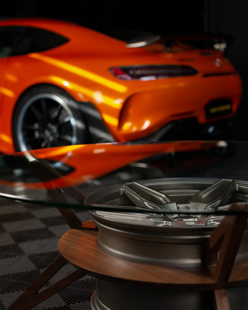 Projekt Felgentisch by Redwood und R3 Wheels