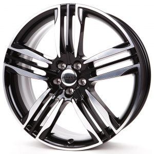 Ronal R58 schwarz-frontkopiert