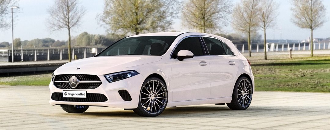 Mercedes mit R3 Wheels Felgen