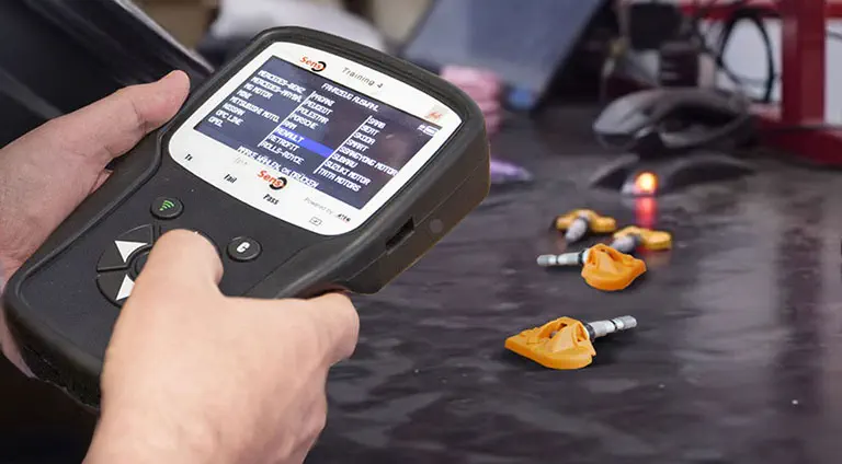 TPMS at Felgenoutlet - Sensors mounted and programmed